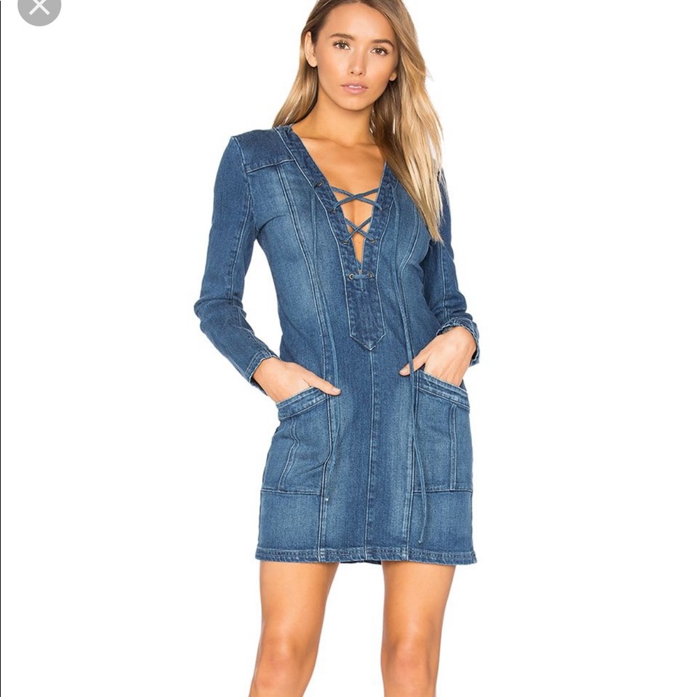 Jetset Diaries Tash dress M denim